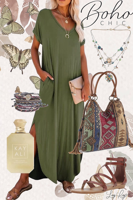 boho style outfit ideas fashion board