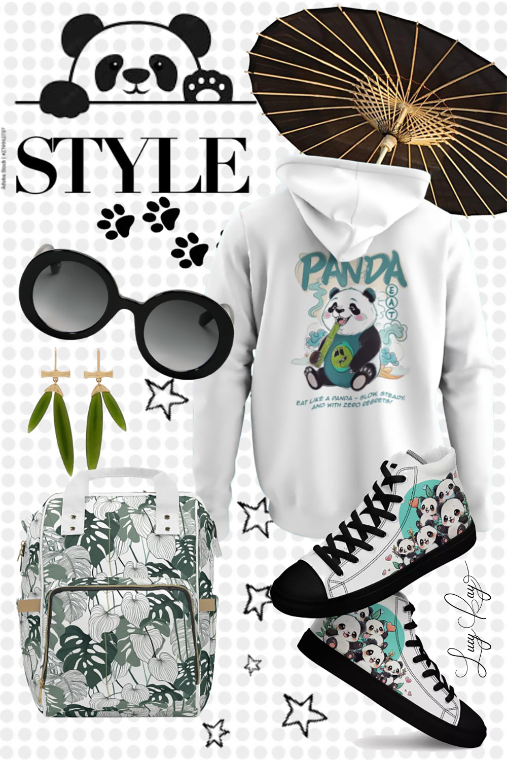Panda Chic: East Meets Street