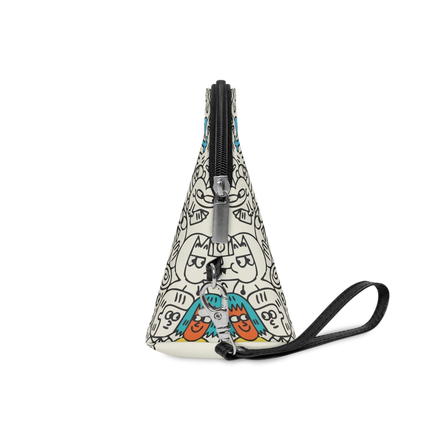 Makeup Bag Organizer - Whimsical Character Fun & Colorful Cosmetic Holder