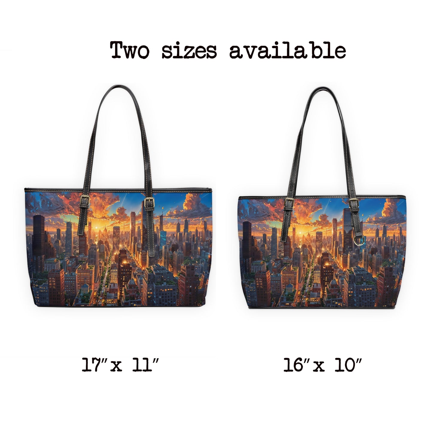 PU Leather Shoulder Bag- City