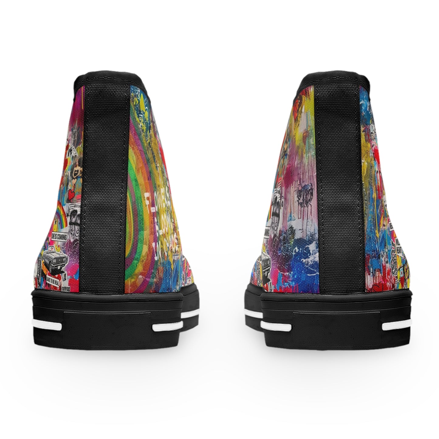 Women’s Graffiti High Top Sneakers