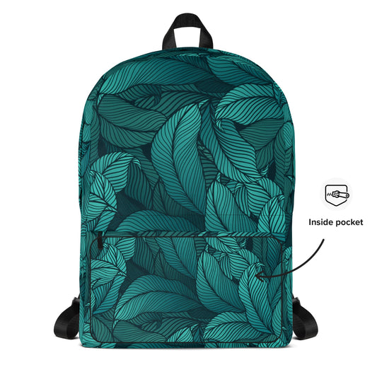 Backpack - Tropical Leafs - Bags