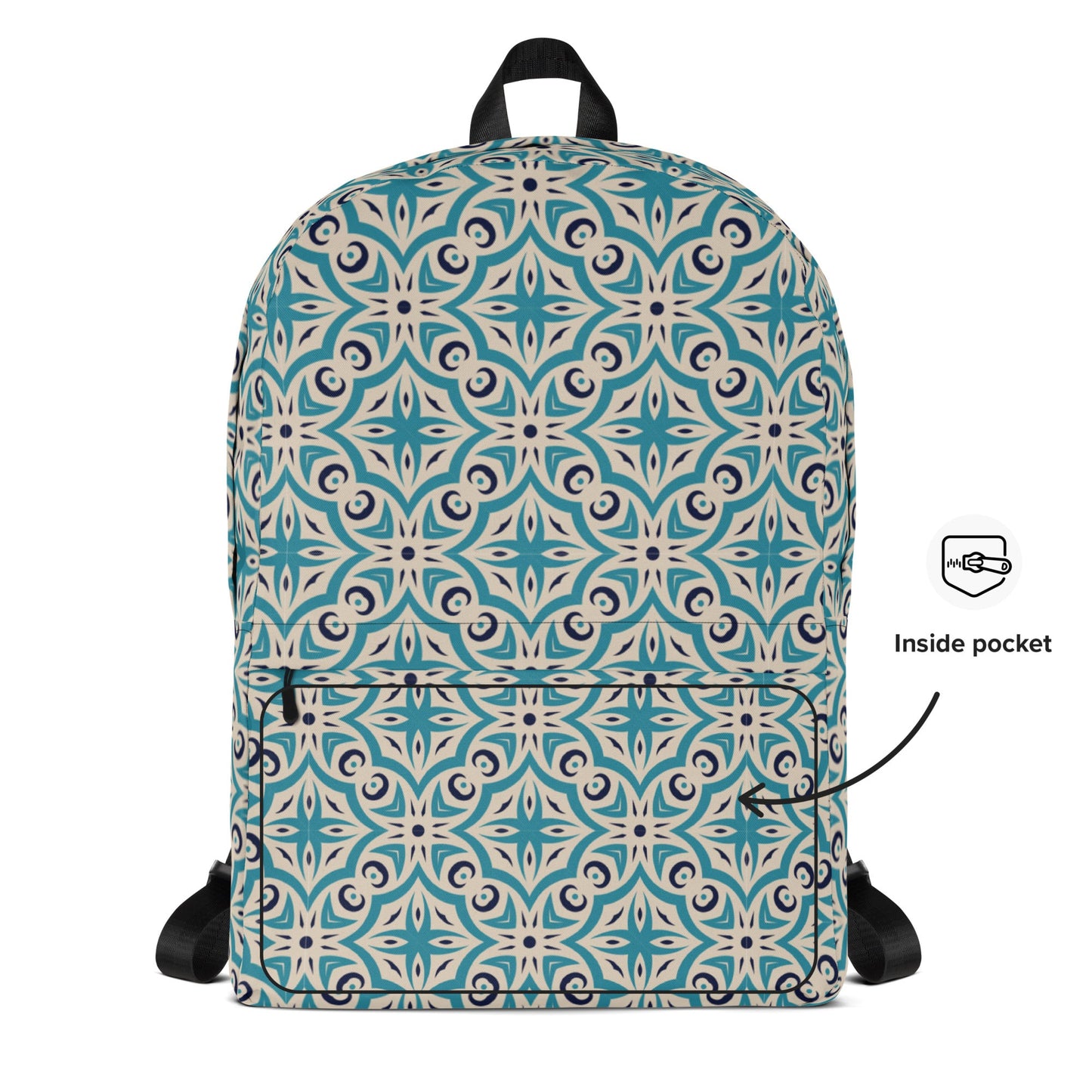 Backpack - Vintage Mosaic Pattern - Bags