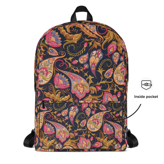 Backpack with paisley design - Bags