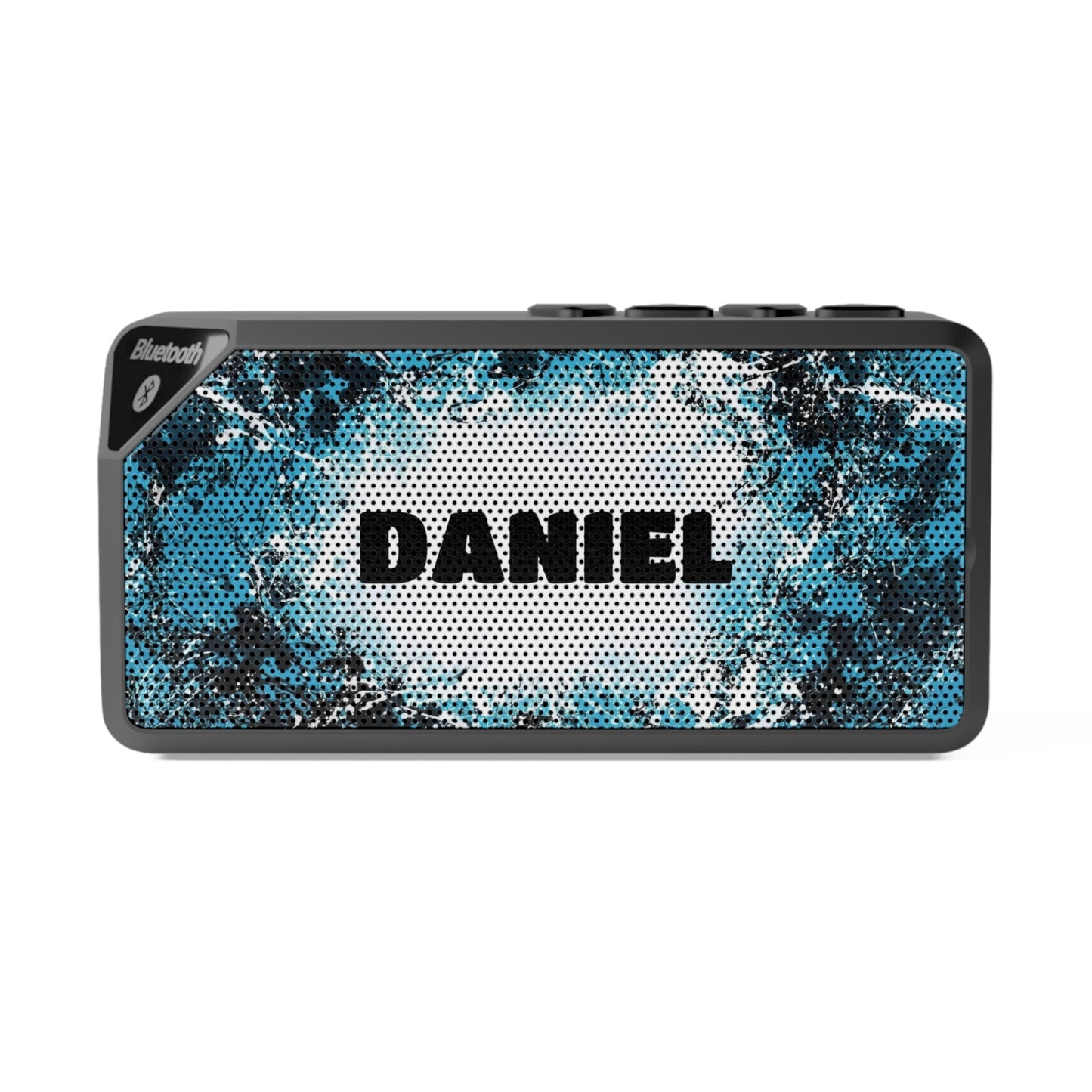 Bluetooth Speaker - Customizable Design with Your Name - 4.25’’ x 2.25’’ / Black - Accessories