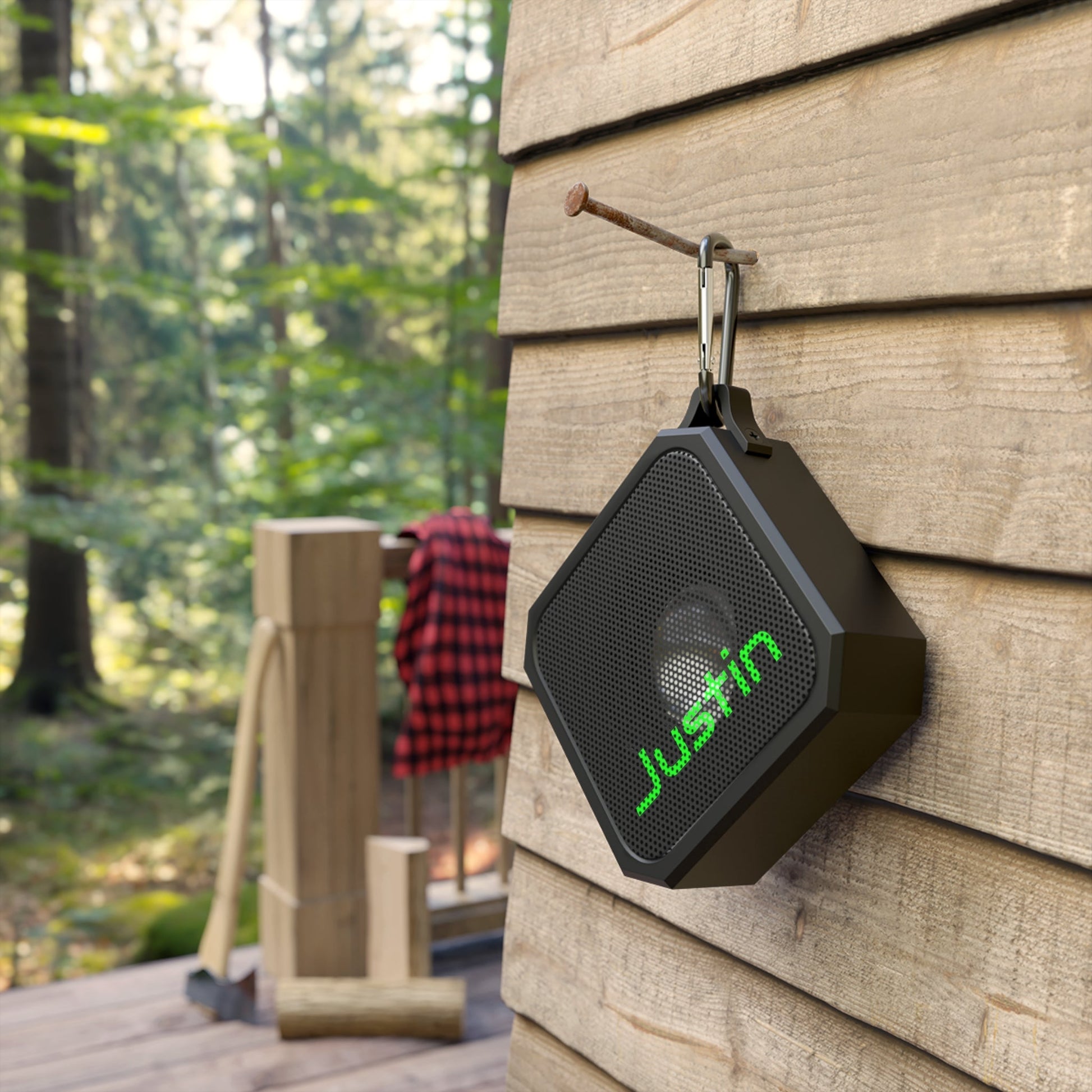 Bluetooth Speaker - Personalized Name Design - Black / One size - Accessories