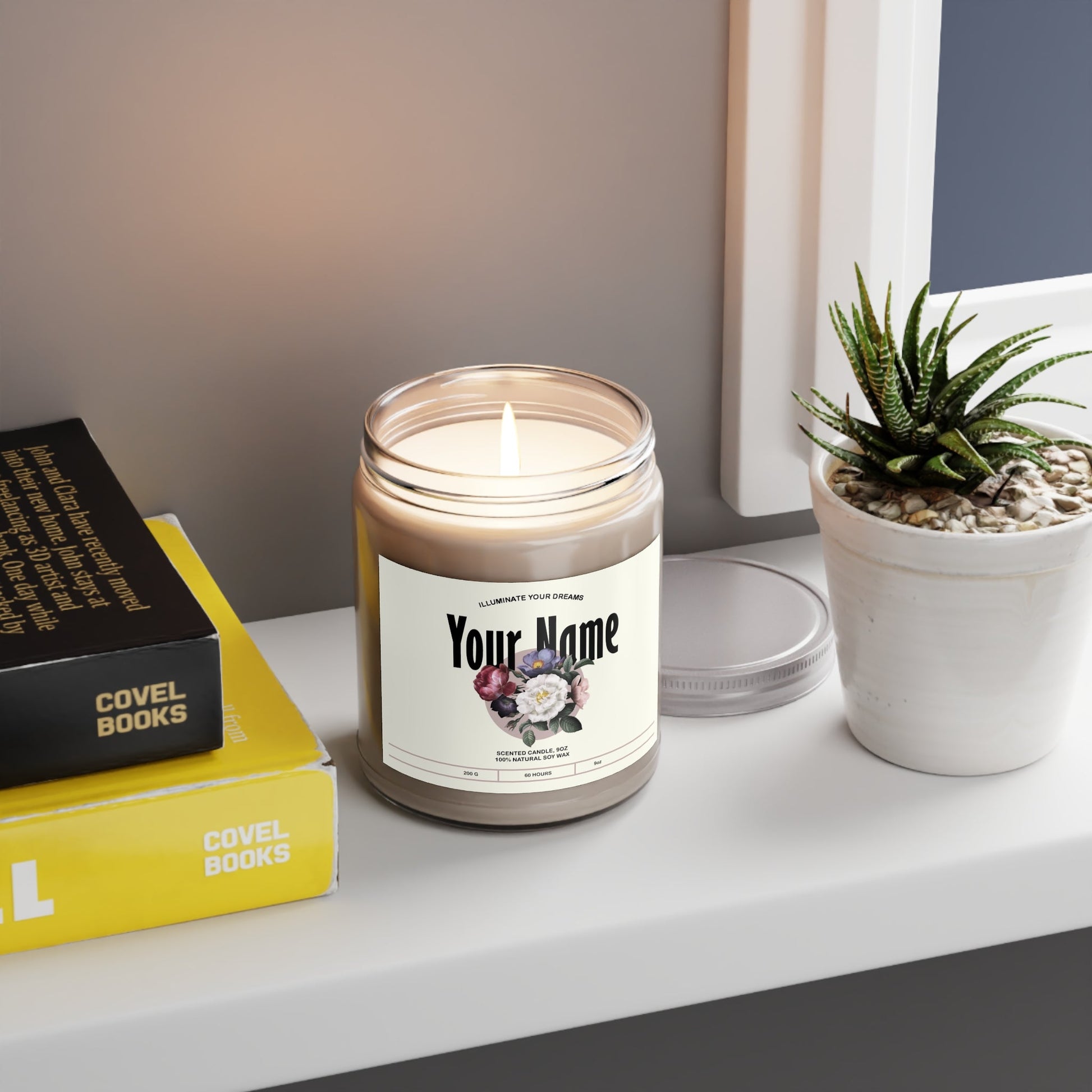 Customizable Scented Candles 9oz - Home Decor