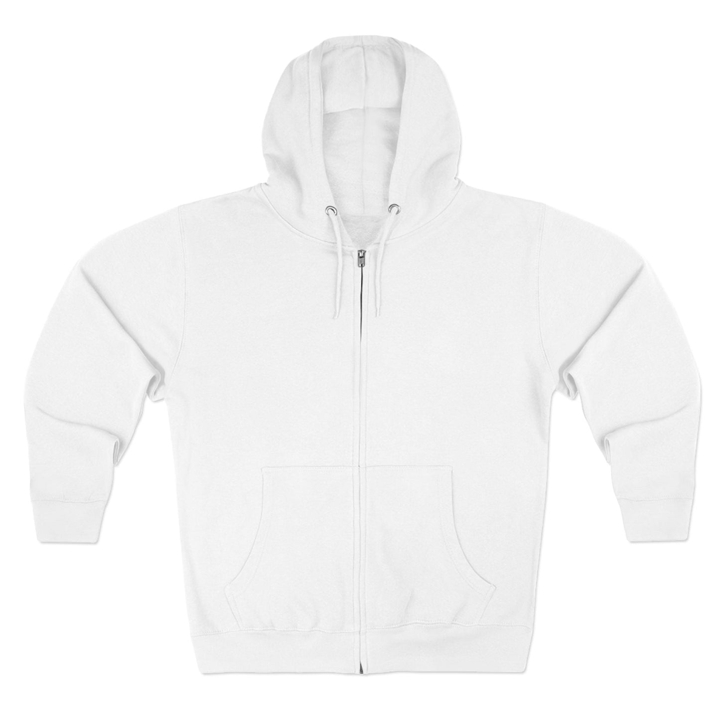 Cute Panda Zip Hoodie - White / XS - Hoodie