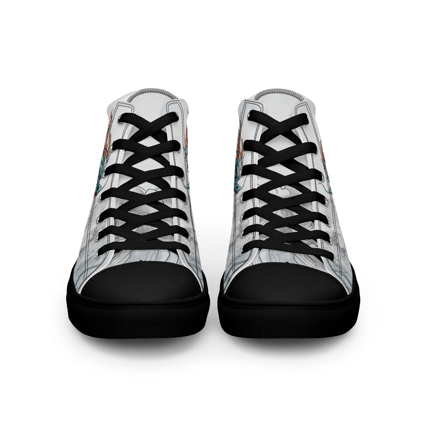 Dragon High Top Canvas Shoes - Shoes