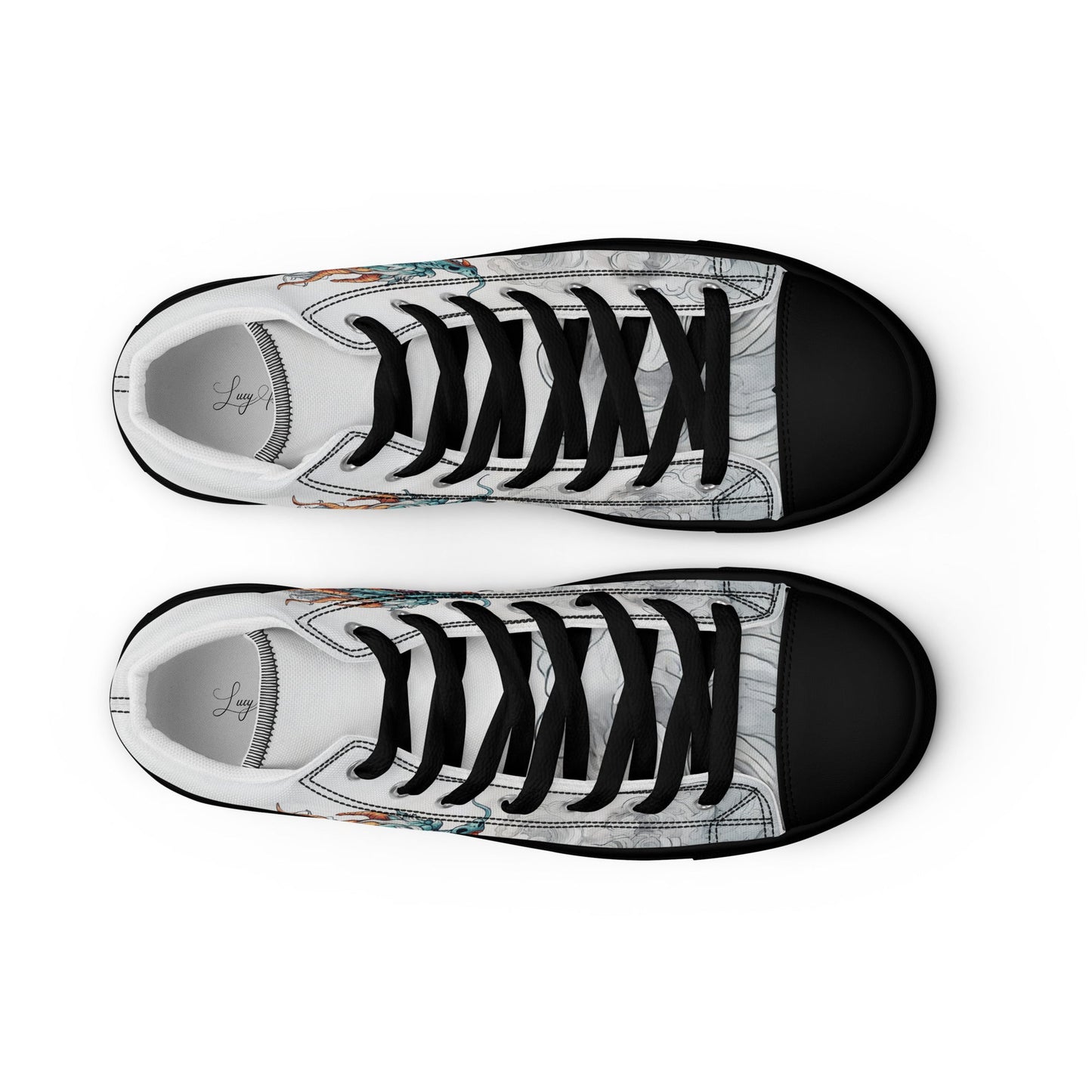 Dragon High Top Canvas Shoes - Shoes