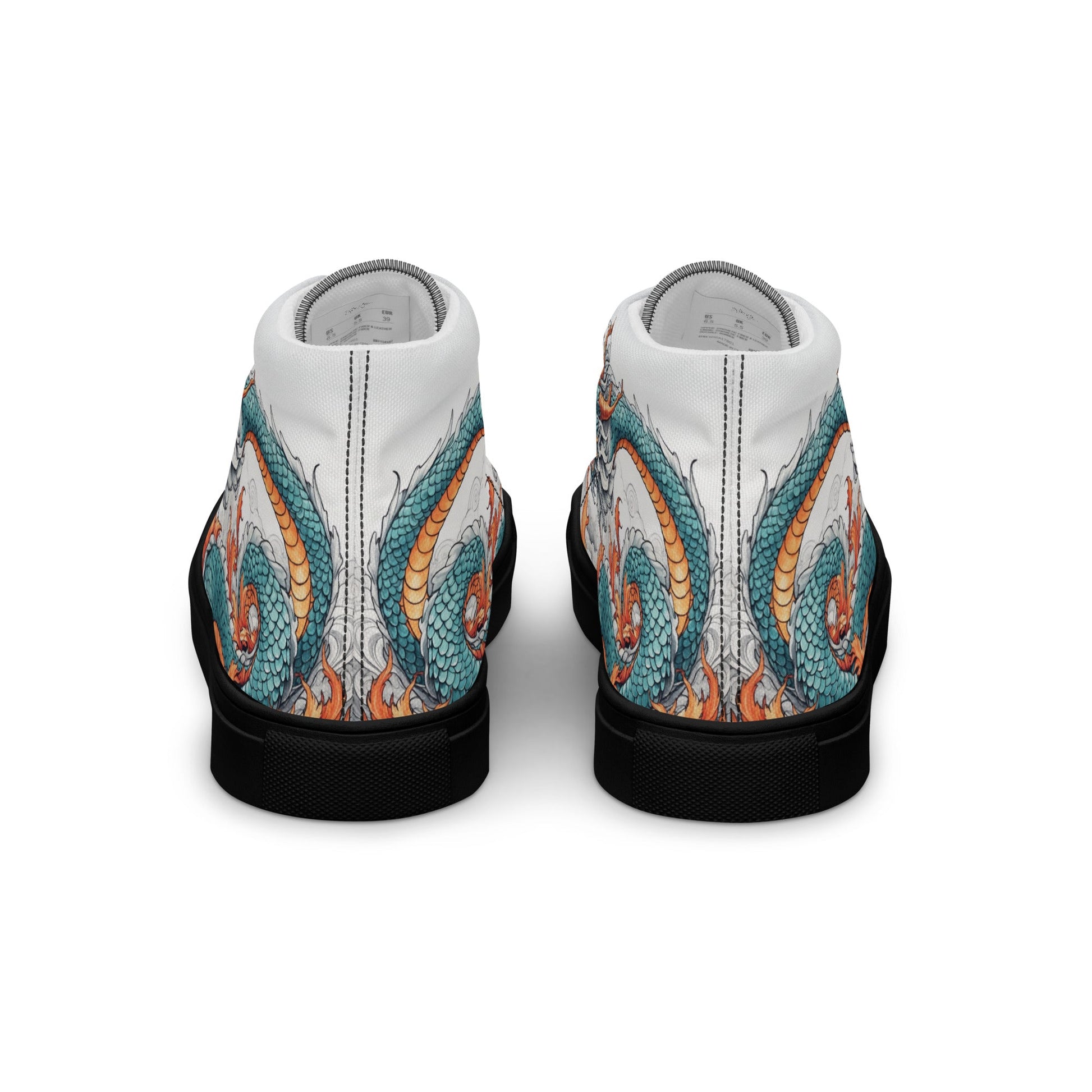 Dragon High Top Canvas Shoes - Shoes