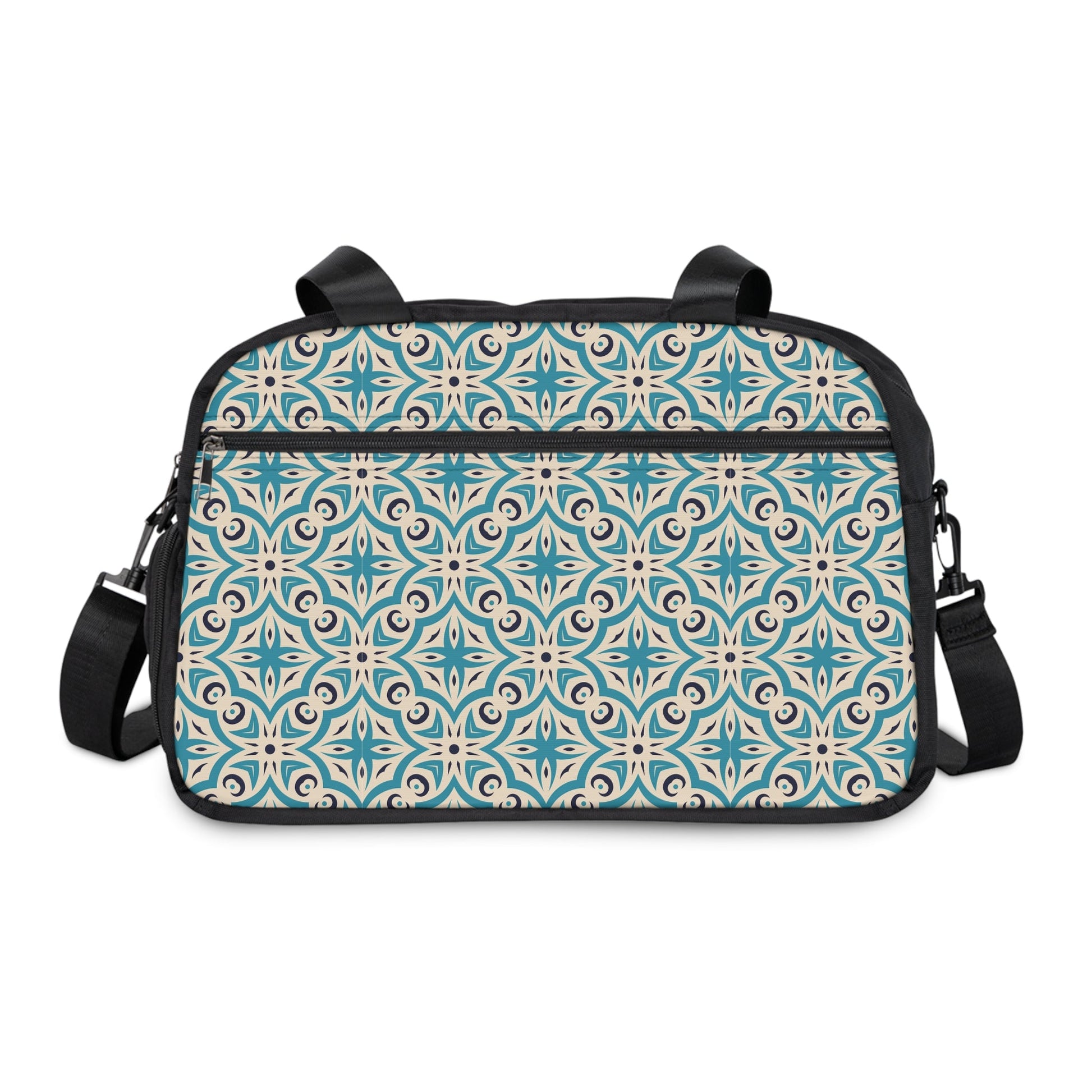 Fitness Handbag - Vintage Elegance - 12.4’’ x 13.3’’ / Black - Bags