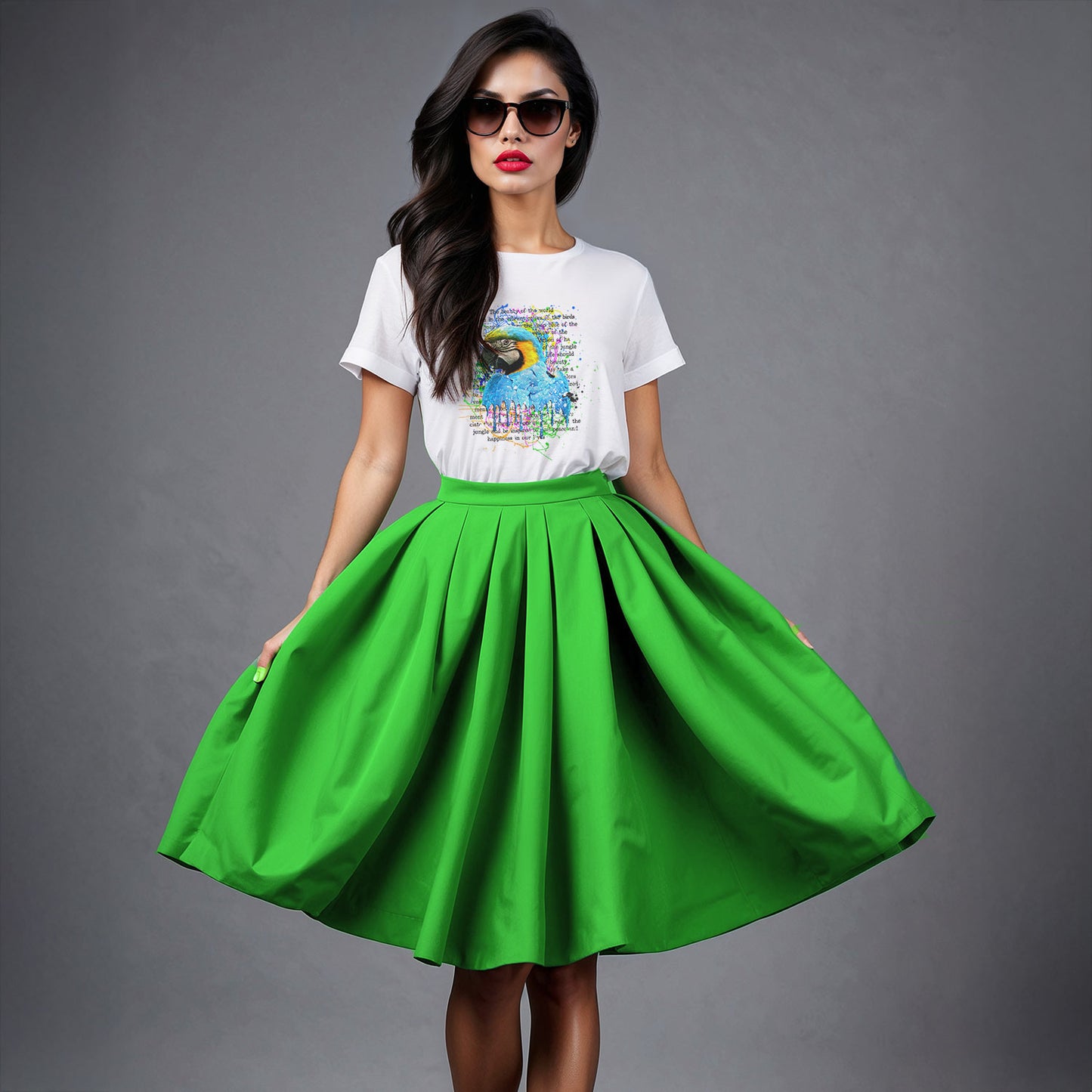 Unisex T-shirt - Vibrant Symphony: Nature's Palette