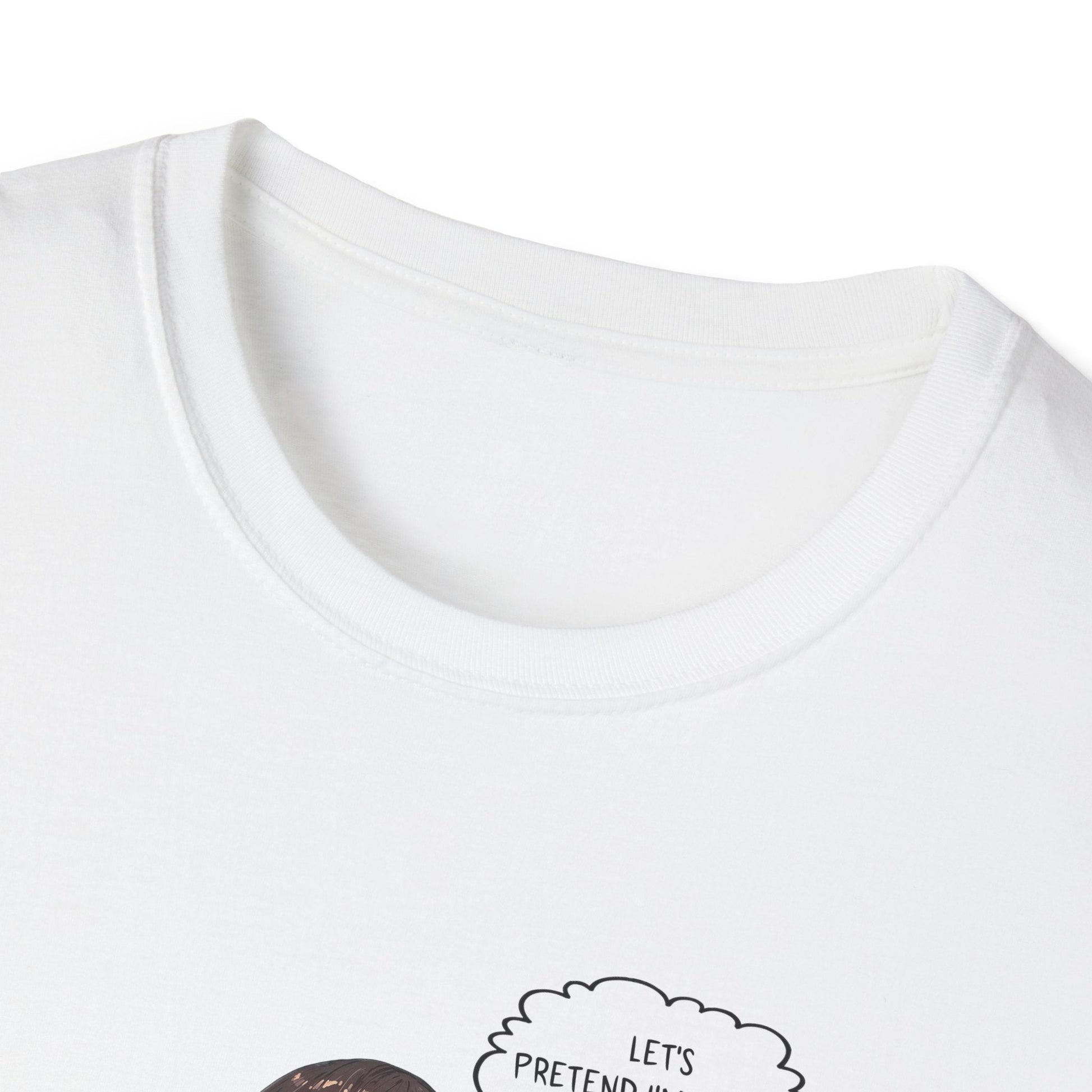 Graphic T-Shirt Let’s Pretend Speechbubble Comics Style - T-Shirt