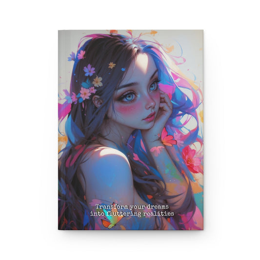 Hardcover Journal Matte - Anime Fantasy A5 format - Journal - Paper products