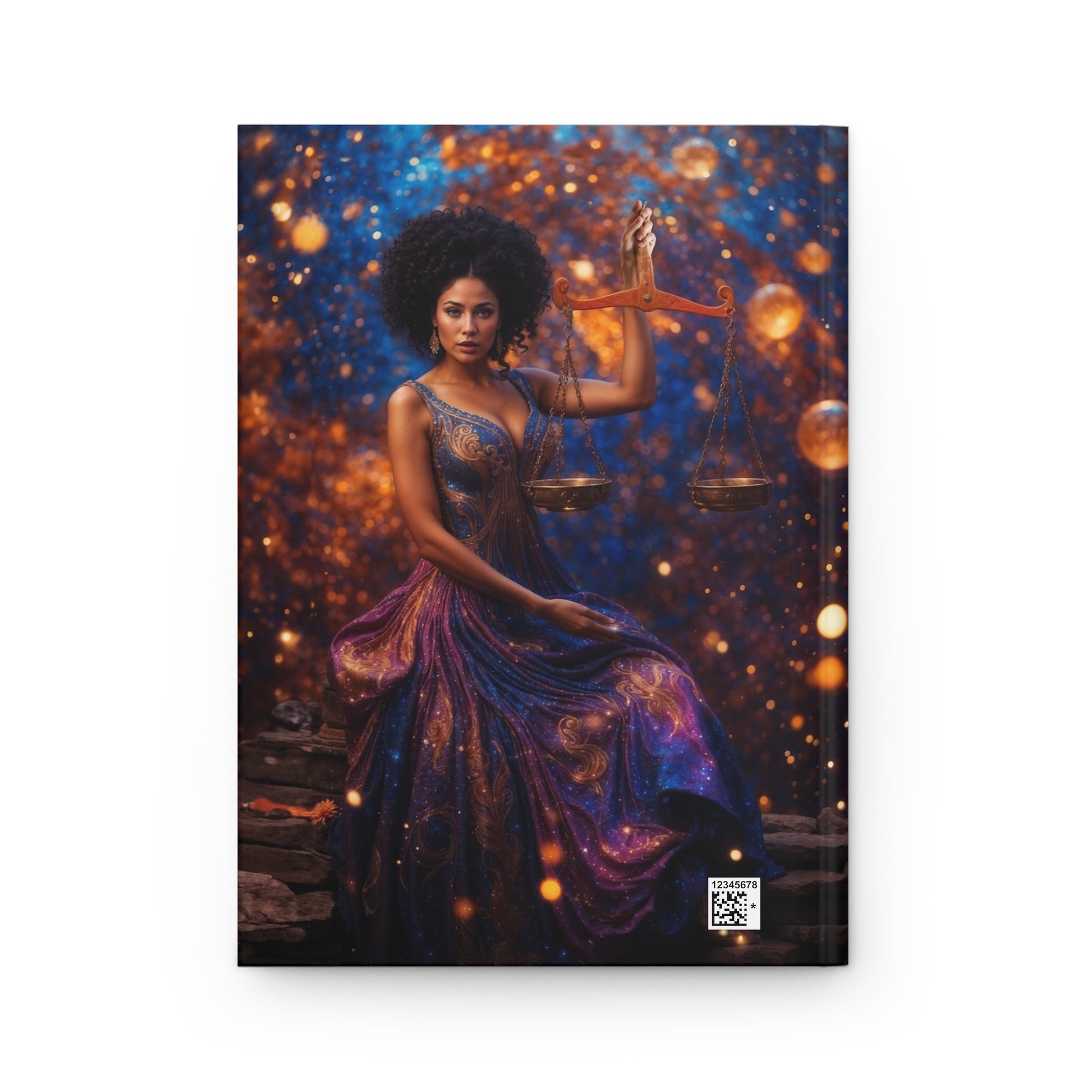 Hardcover Journal Matte - Libra Zodiac Sign Astrology Diary Notebook A5 - Journal - Paper products