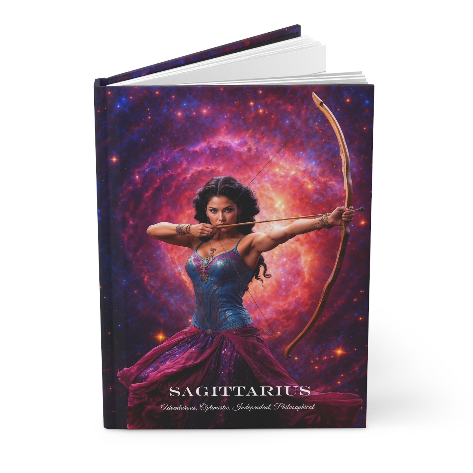 Hardcover Journal Matte - Libra Zodiac Sign Astrology Diary Notebook A5 - Journal - Paper products