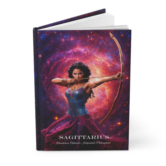 Hardcover Journal Matte - Libra Zodiac Sign Astrology Diary Notebook A5 - Journal - Paper products
