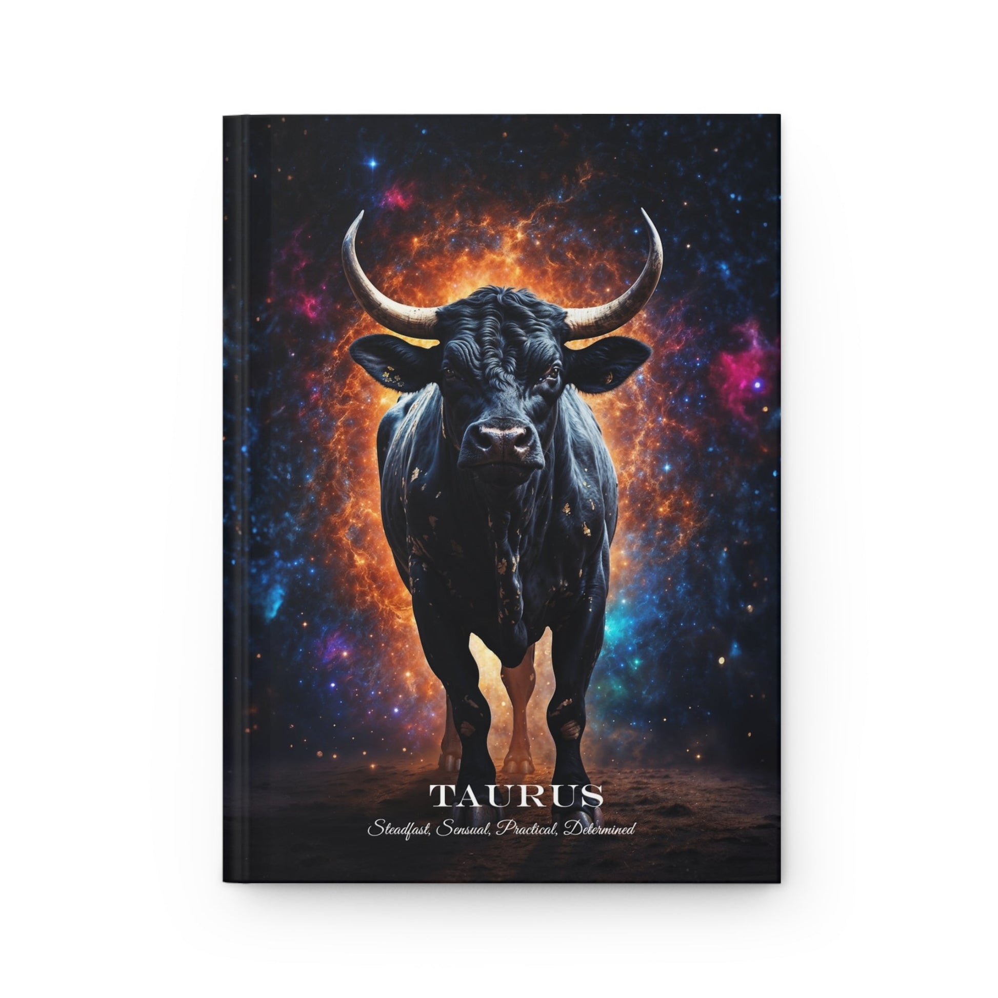 Hardcover Journal Matte - Taurus Zodiac Sign A5 - Journal - Paper products