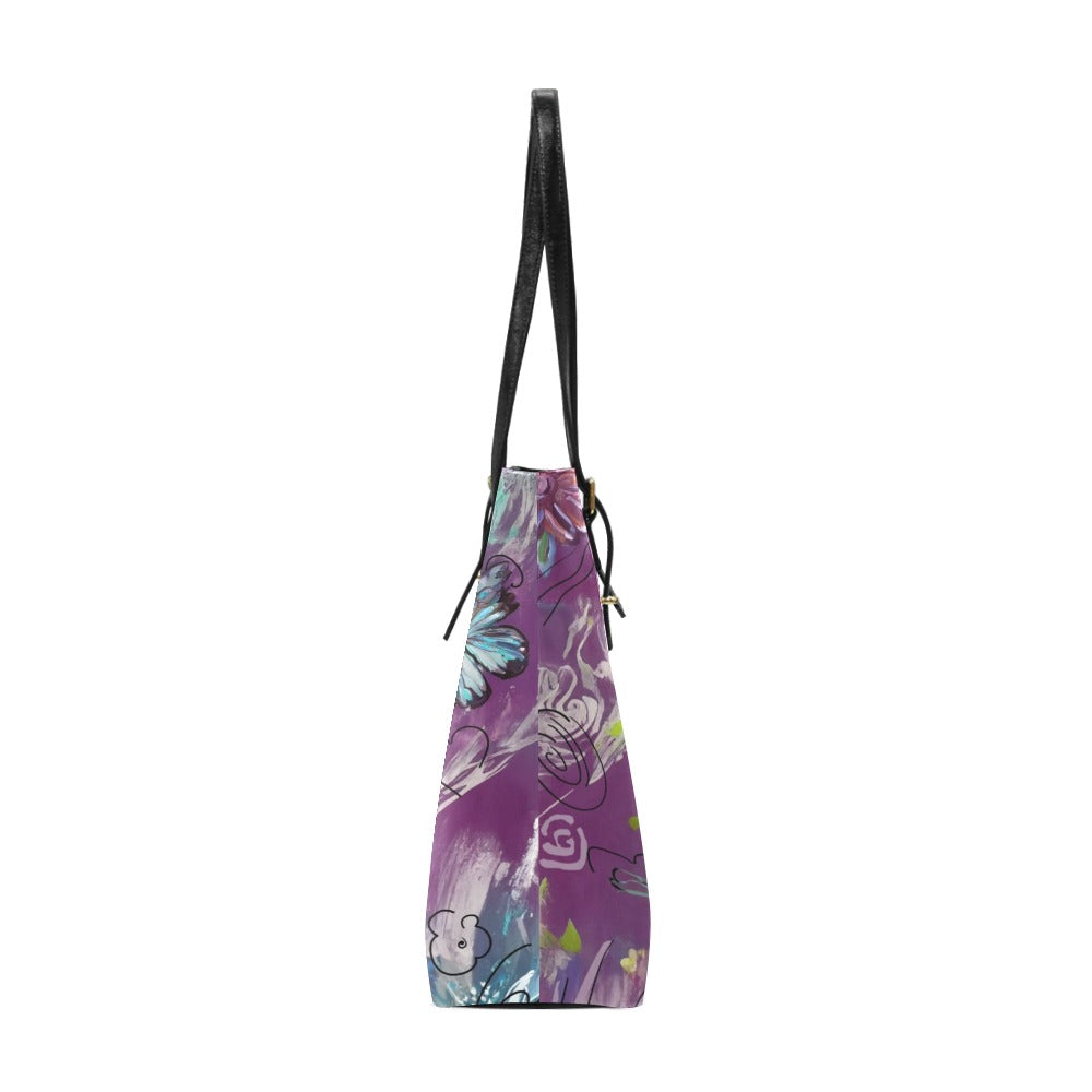 High-grade PU leather Tote Bag- Body Positive Bag - One Size - Tote bags