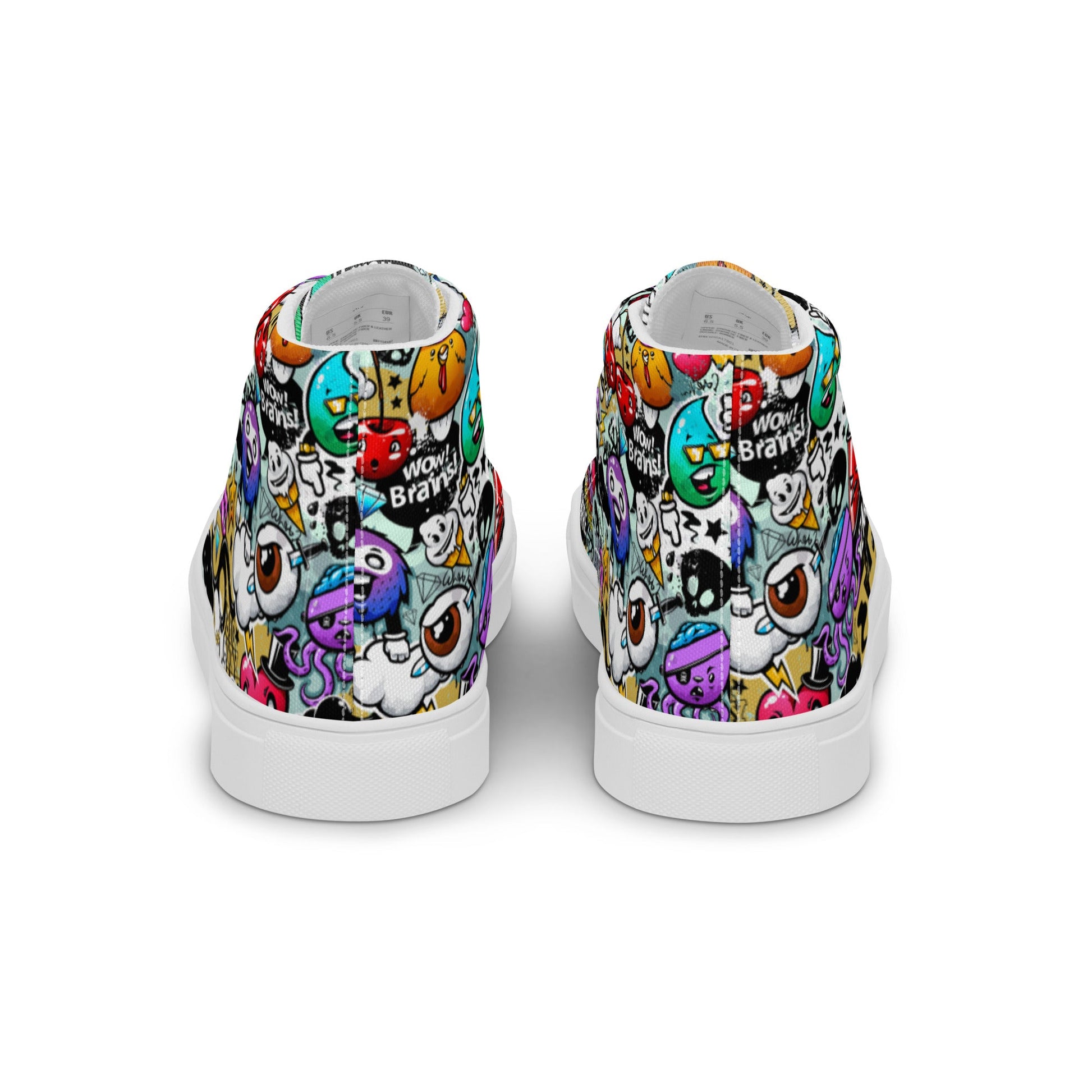 High top canvas shoes - Grafitti - Shoes