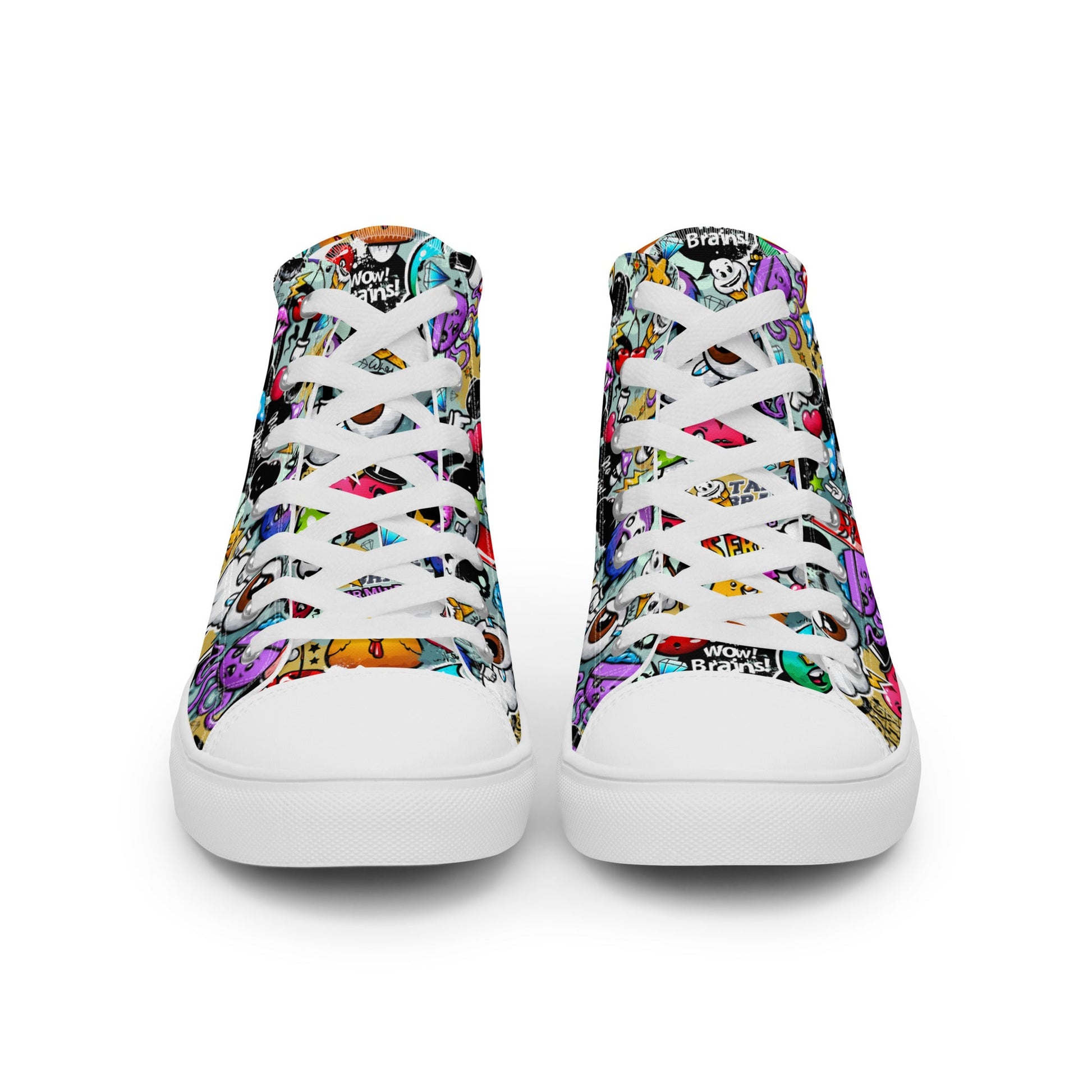 High top canvas shoes - Grafitti - Shoes