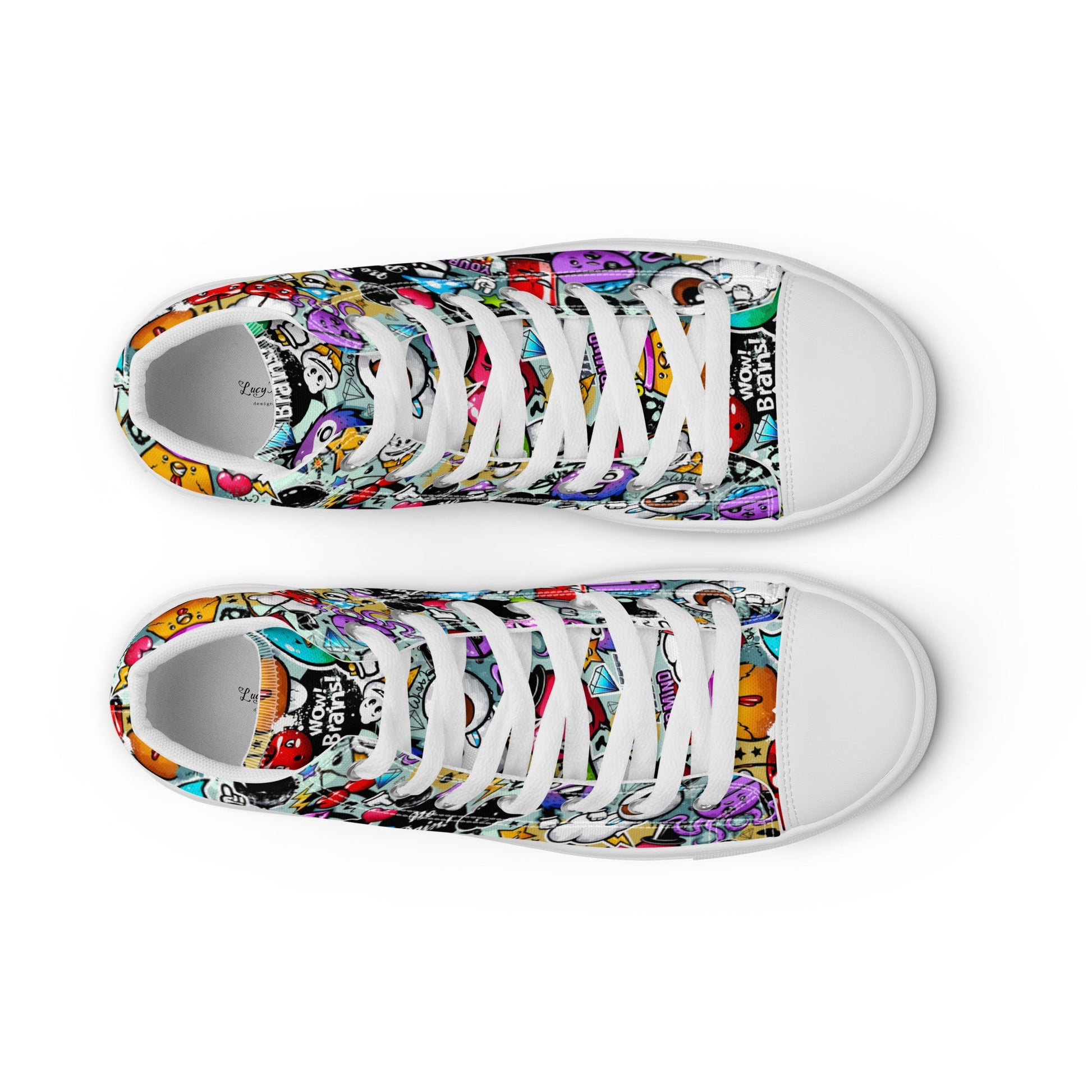 High top canvas shoes - Grafitti - Shoes