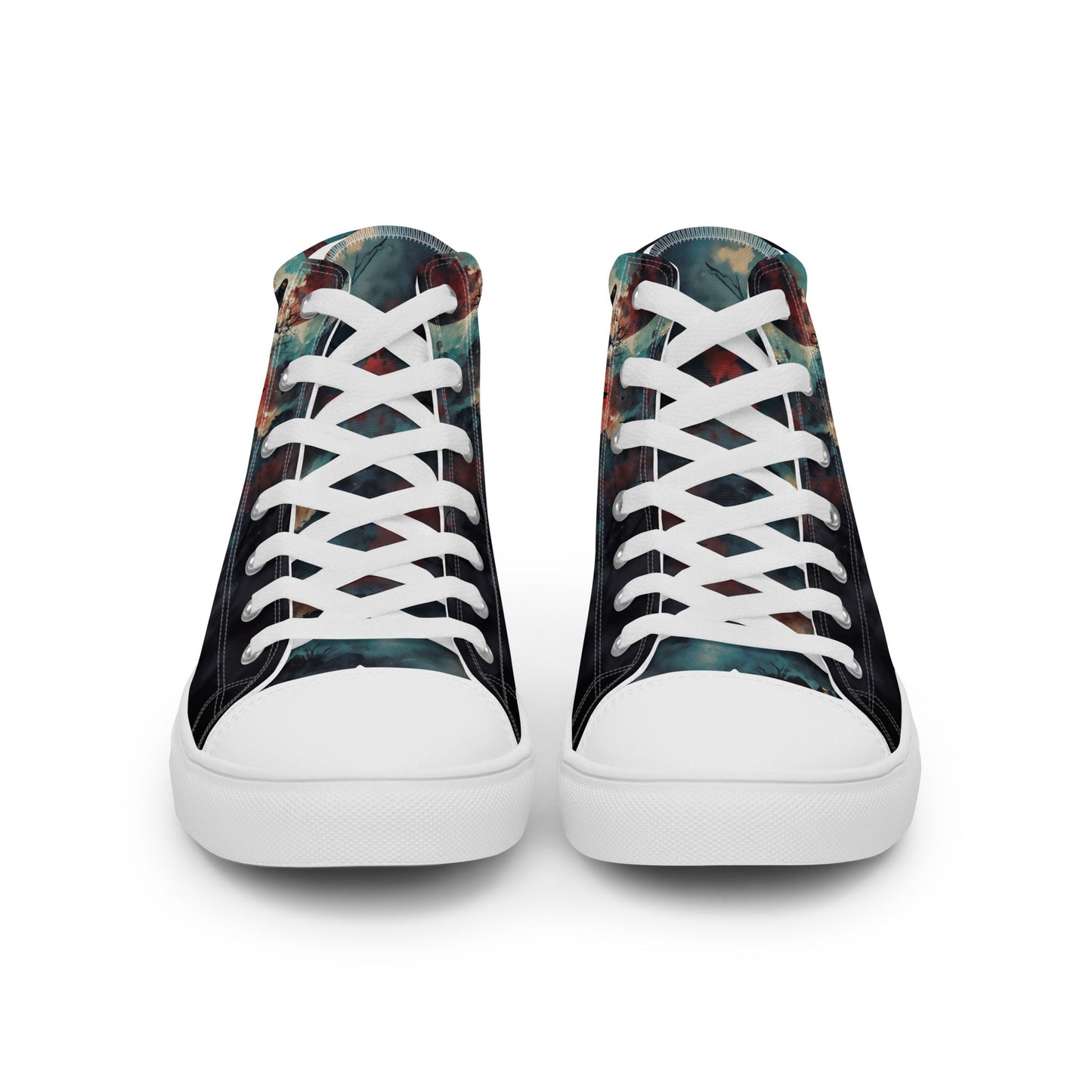High Top Canvas Shoes- Samurai Spirit - Shoes