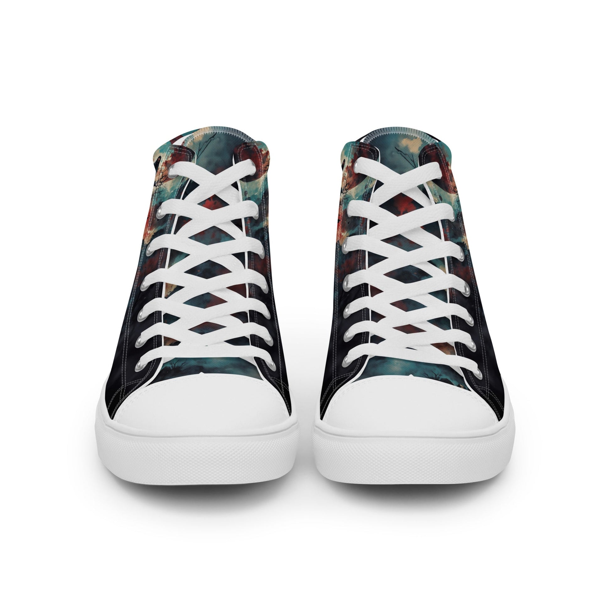 High Top Canvas Shoes- Samurai Spirit - Shoes