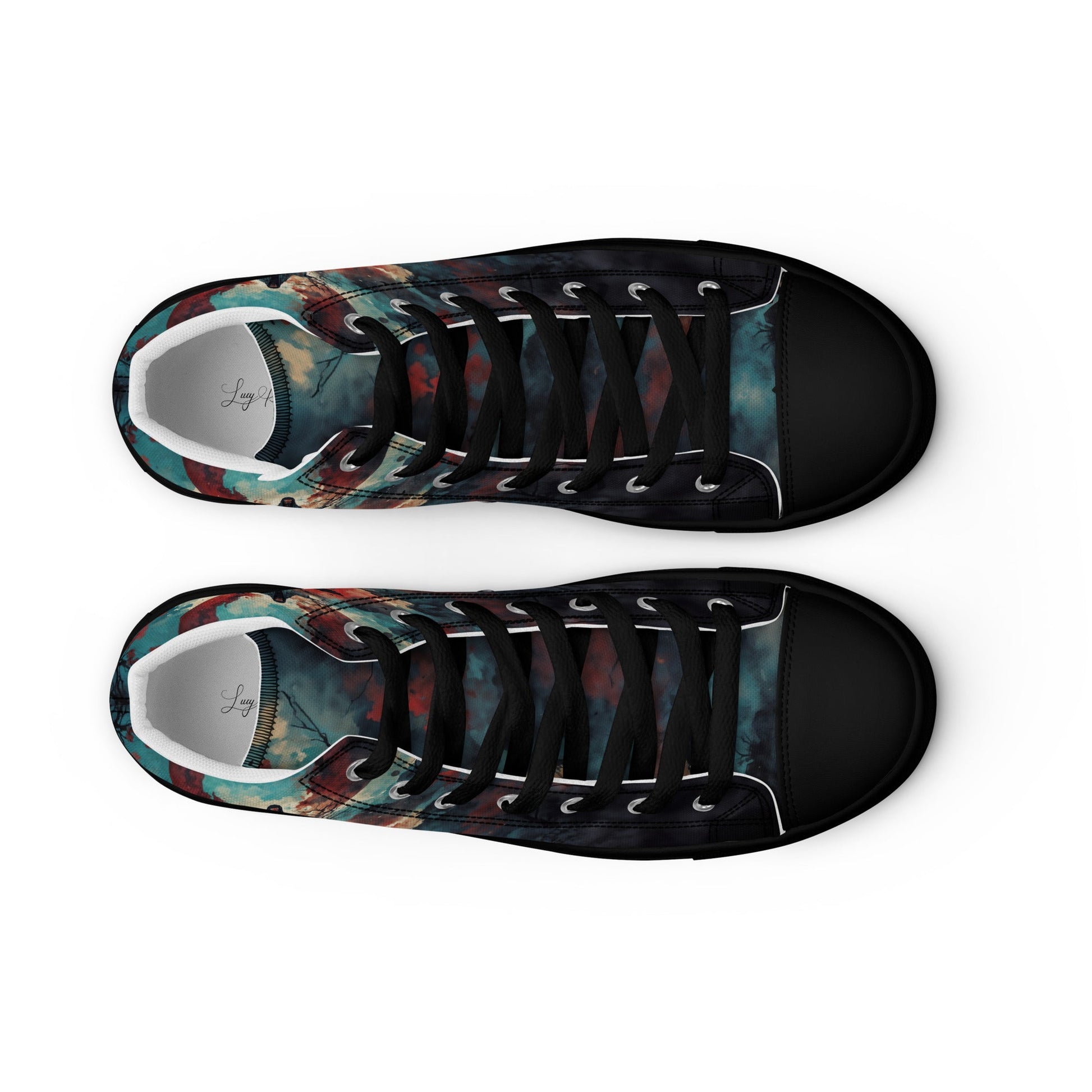High Top Canvas Shoes- Samurai Spirit - Shoes