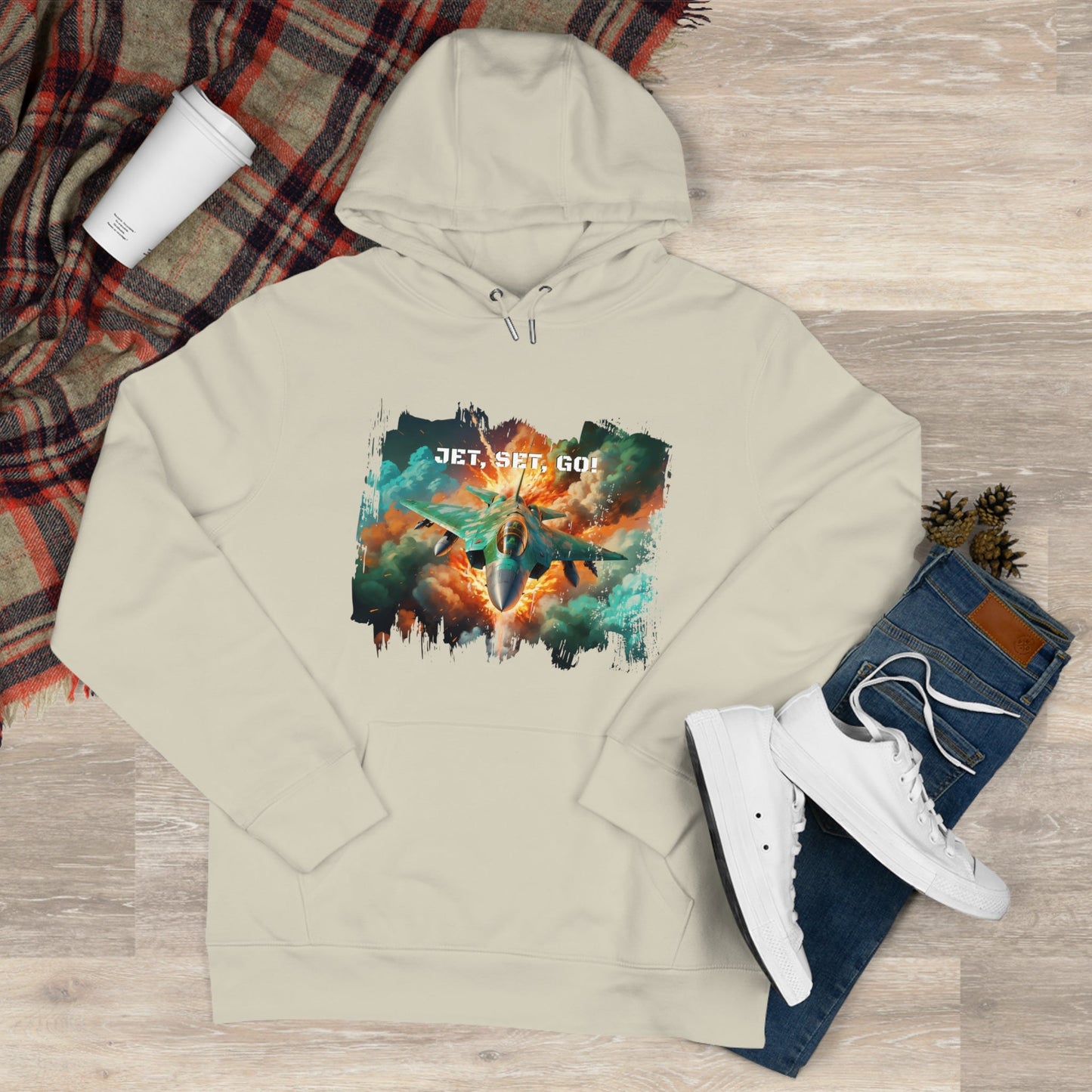 King Hooded Sweatshirt - Jet Set,Go! - Hoodie