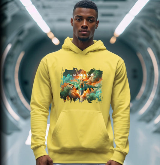 King Hooded Sweatshirt - Jet Set,Go! - Hoodie