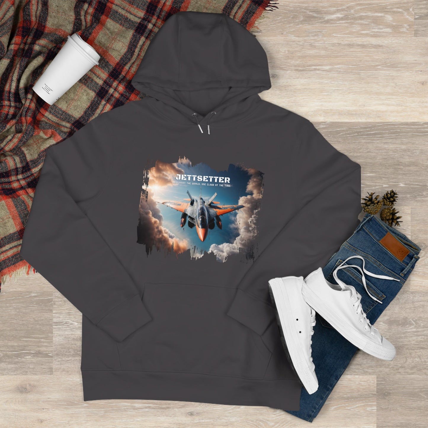 King Hooded Sweatshirt - Jetsetter - Hoodie