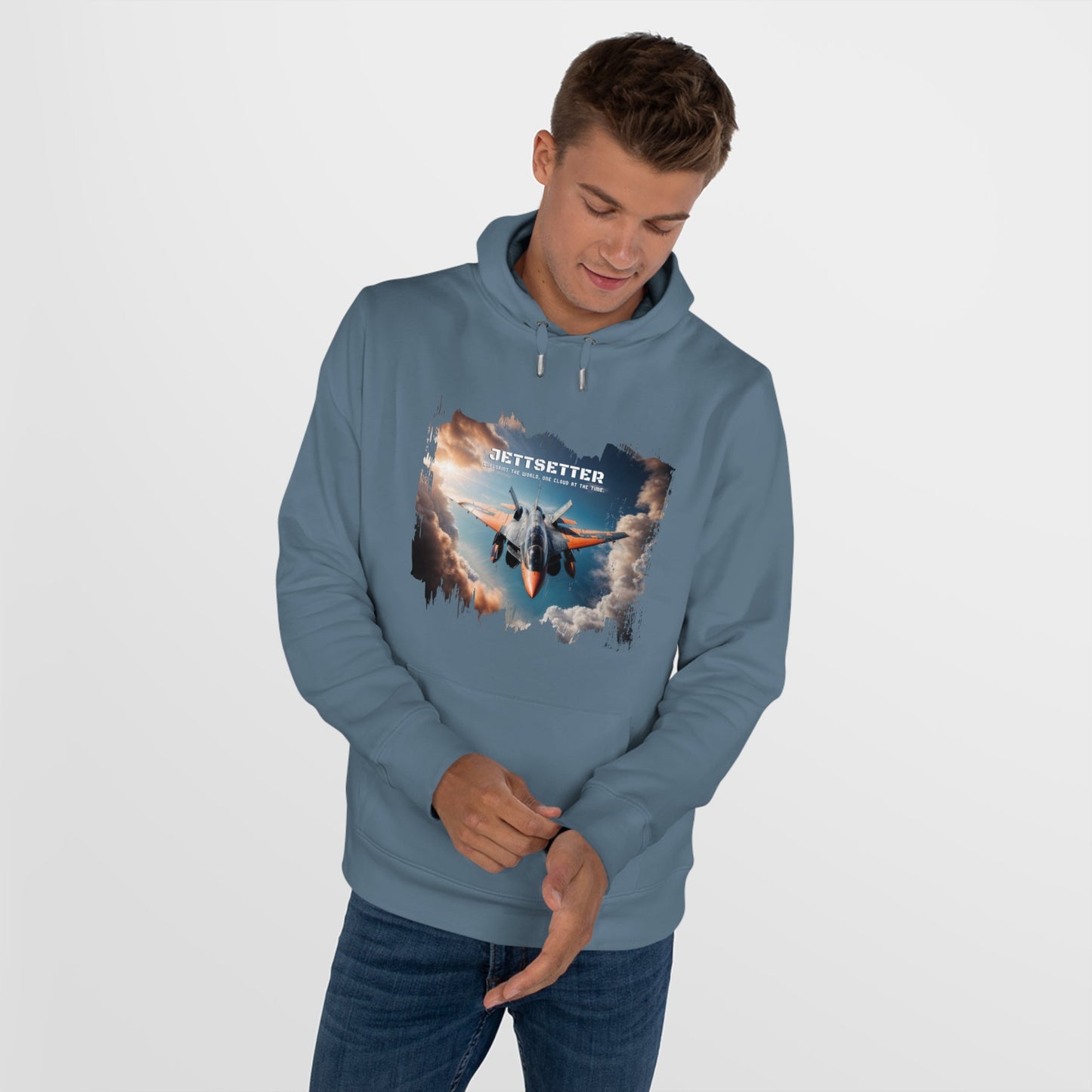 King Hooded Sweatshirt - Jetsetter - Nordic Blue / XS - Hoodie