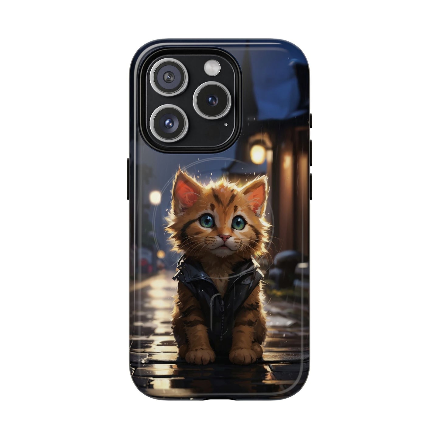 Kitten Magnet Case - iPhone - iPhone 15 Pro / Glossy - Phone Case