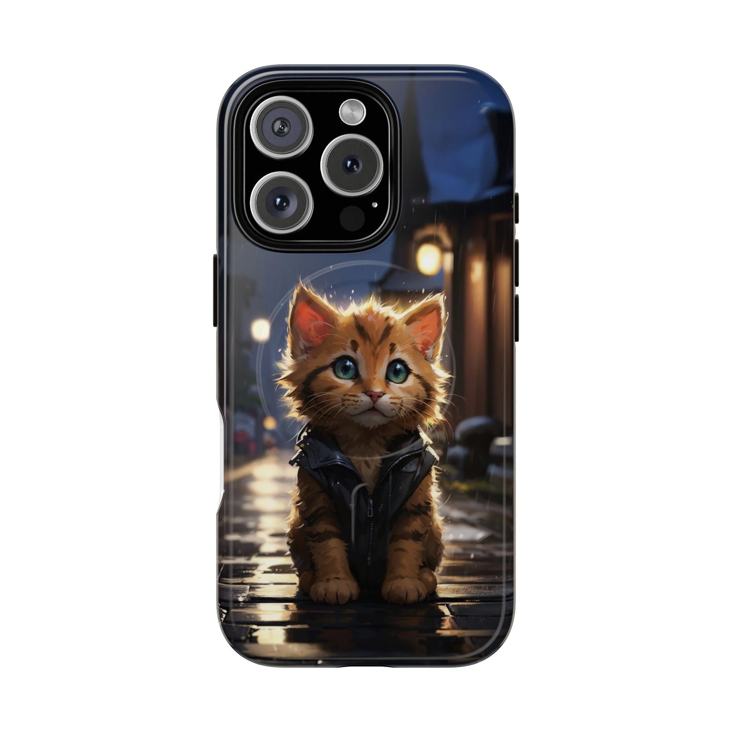 Kitten Magnet Case - iPhone - iPhone 16 Pro / Glossy - Phone Case