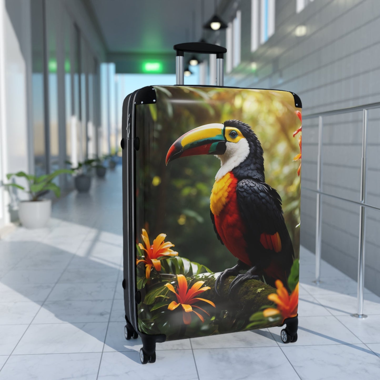 Luggage Suitcase - Tropical Toucan - Bags