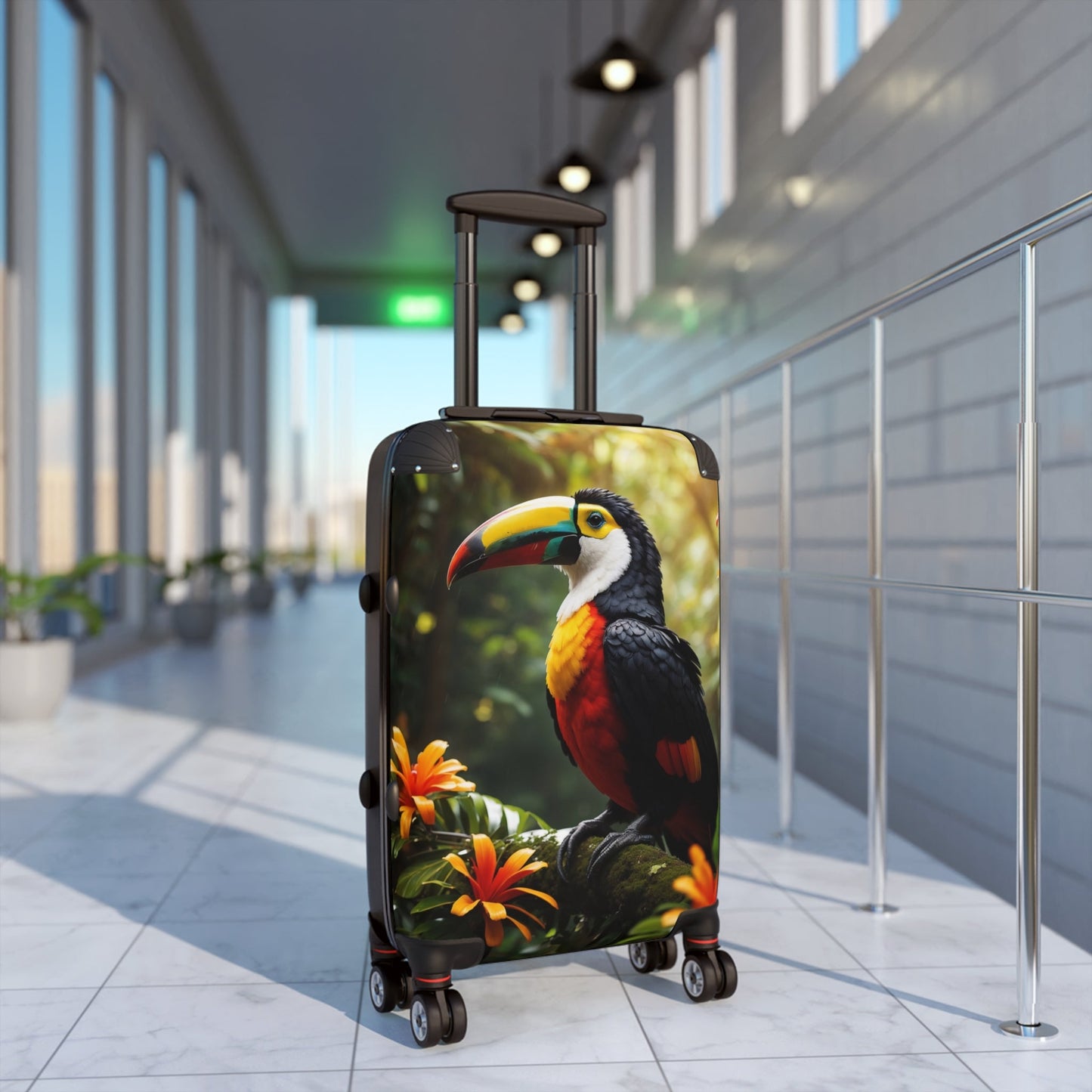 Luggage Suitcase - Tropical Toucan - Bags