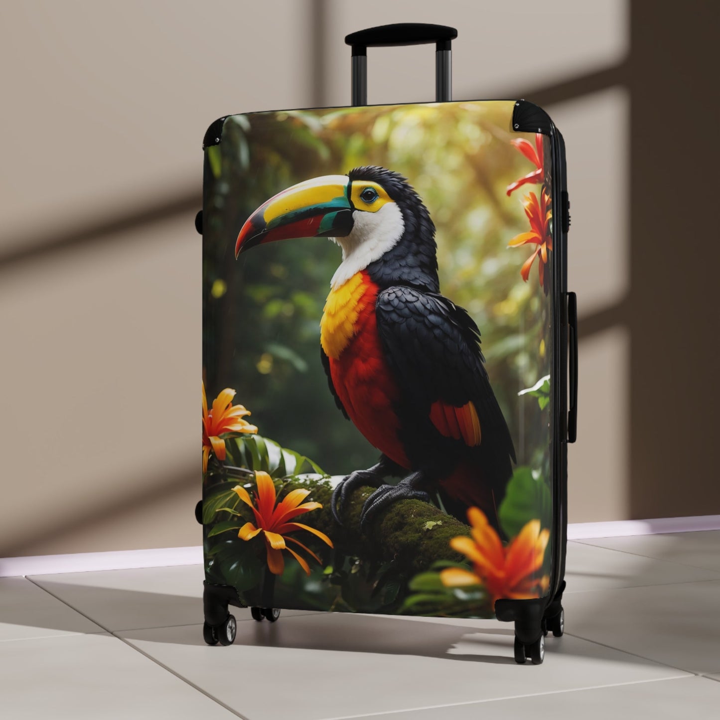 Luggage Suitcase - Tropical Toucan - Bags