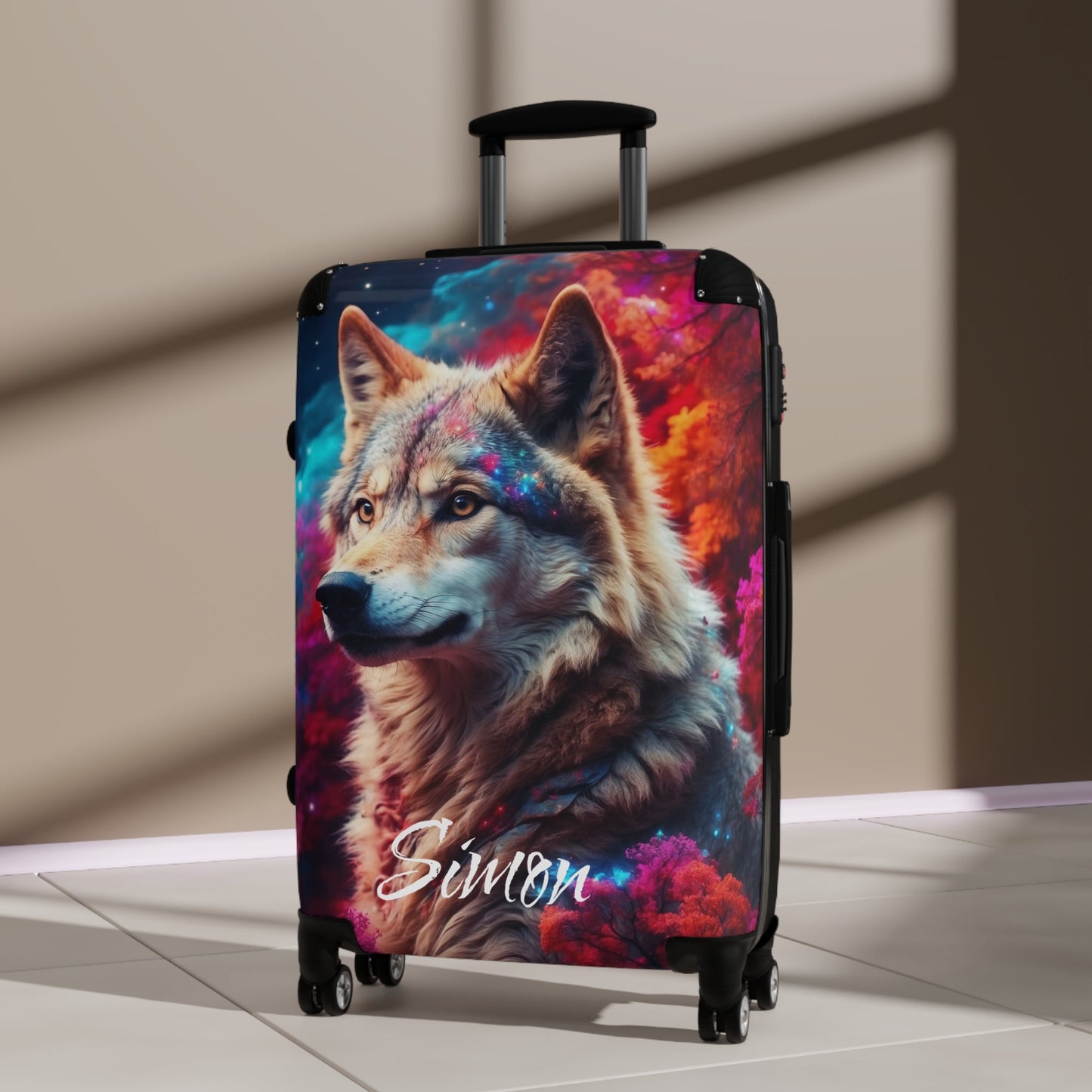 Majestic Wolf Galaxy Design - Bags