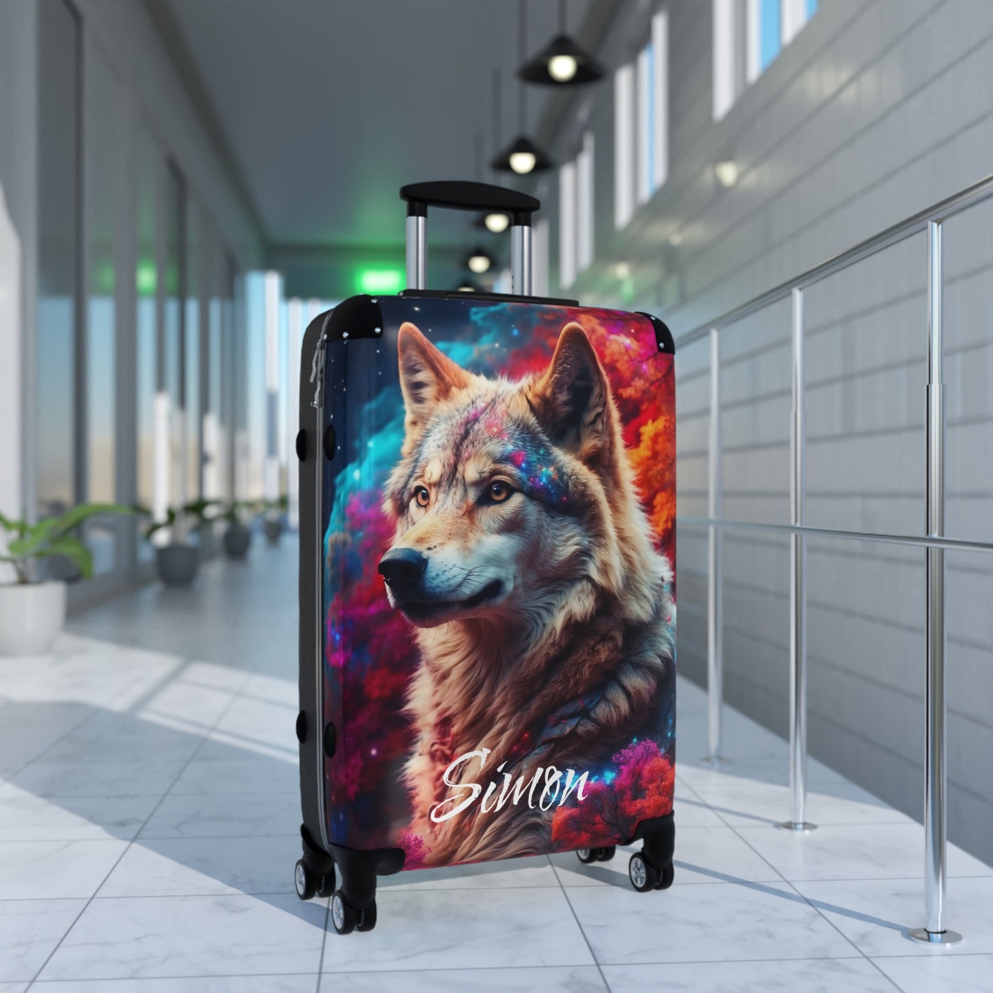 Majestic Wolf Galaxy Design - Bags