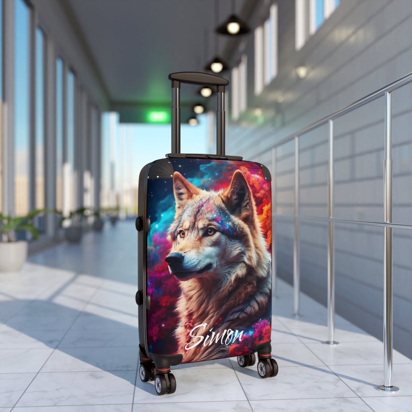 Majestic Wolf Galaxy Design - Bags