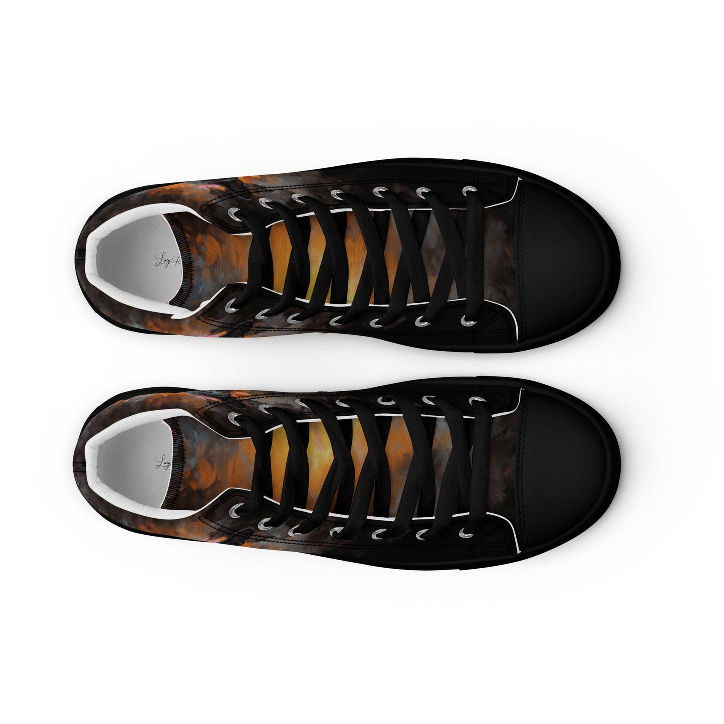 Men’s high top canvas shoes - BLack Panther - Shoes