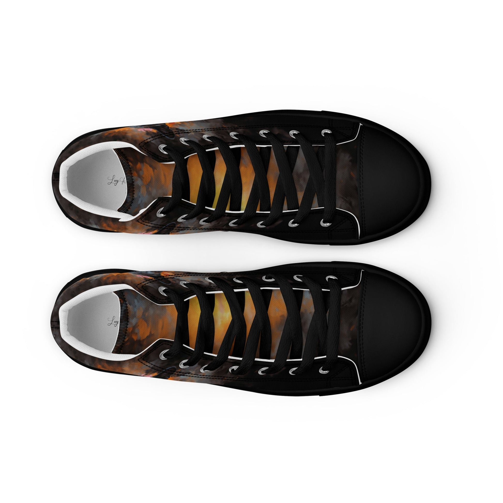 Men’s high top canvas shoes - BLack Panther - Shoes