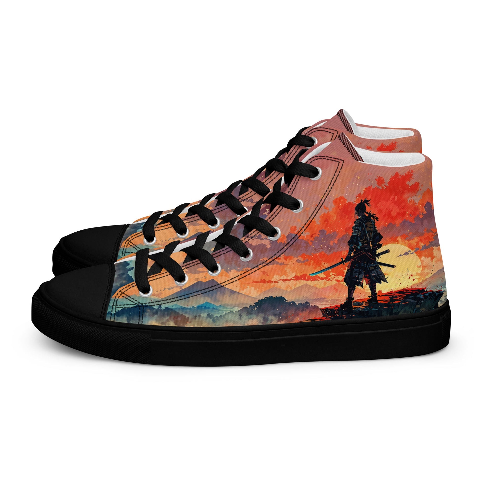 Men’s high top canvas shoes - Samurai - Shoes