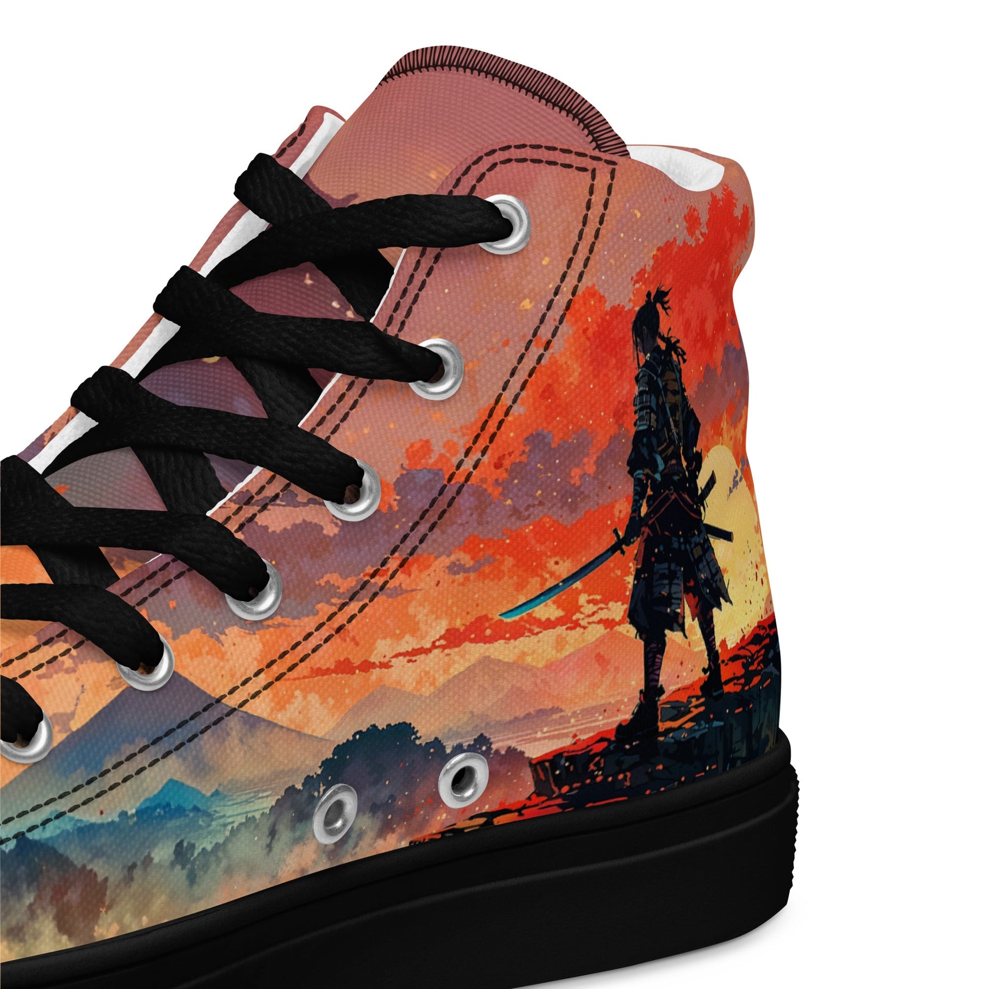 Men’s high top canvas shoes - Samurai - Shoes
