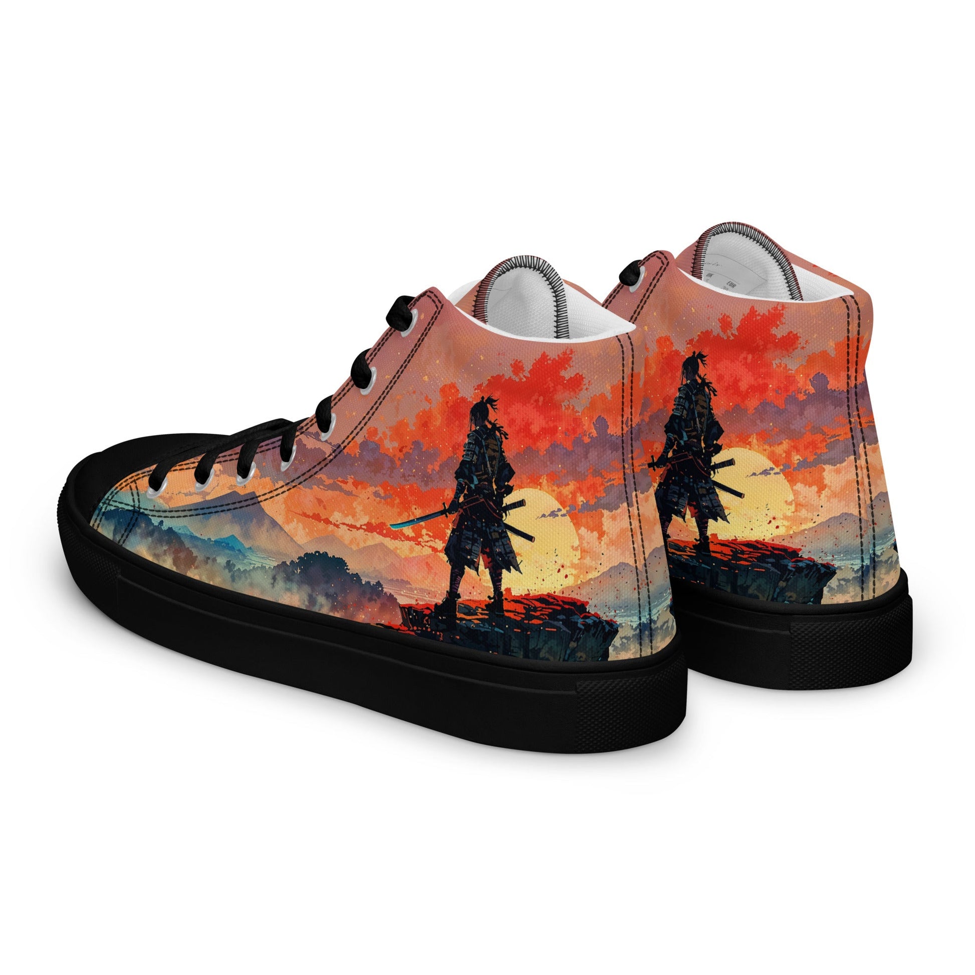Men’s high top canvas shoes - Samurai - Shoes