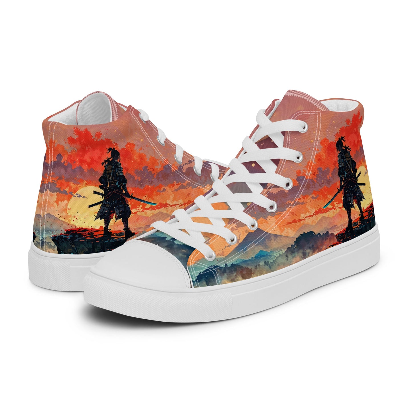 Men’s high top canvas shoes - Samurai - Shoes