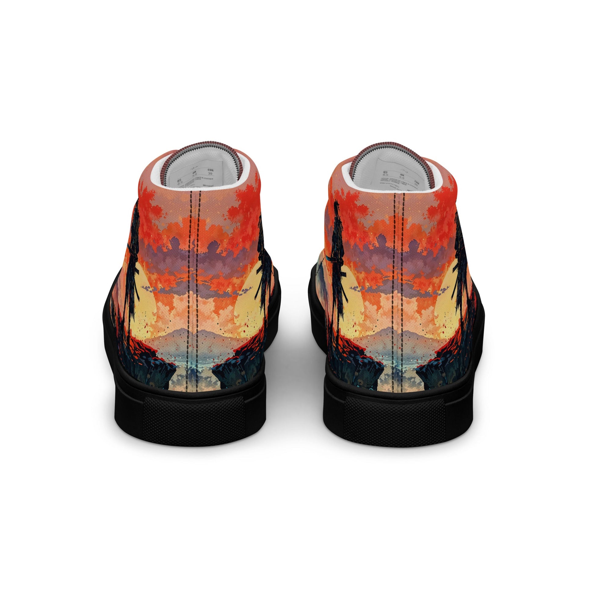 Men’s high top canvas shoes - Samurai - Shoes