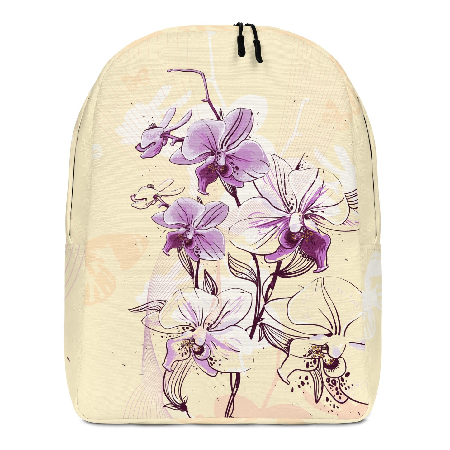 elegant floral backpack